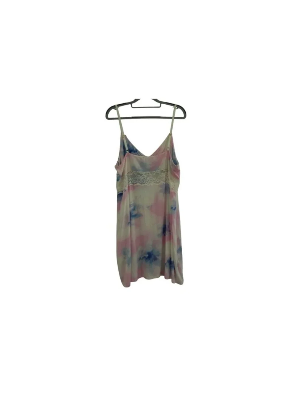 NWOT I.N.C. International Concepts Lace Trim Jersey Chemise Sz XXL Tie Dye